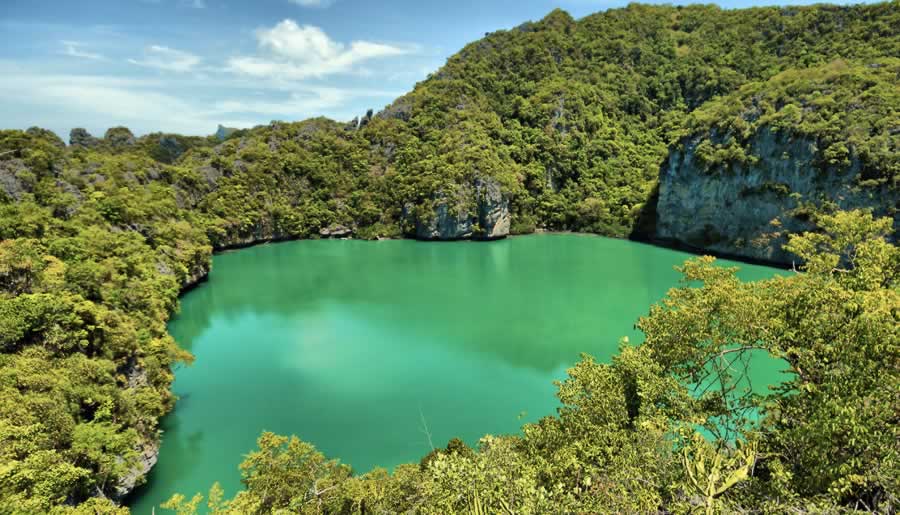 Lagoon at Ang Thong National Park